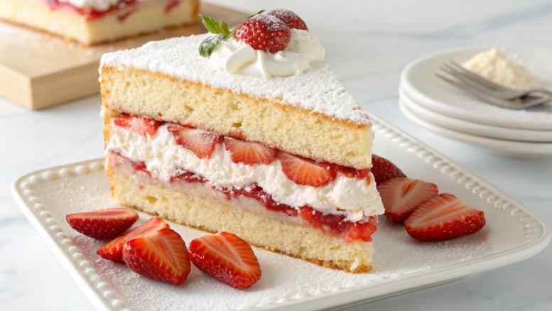 Strawberry Shortcake Cake Recipe