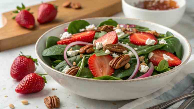 Strawberry Spinach Salad Recipe