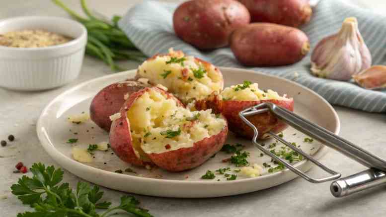 Smashed Red Potatoes Recipe