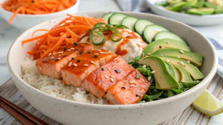 Spicy Salmon Bowl Recipe