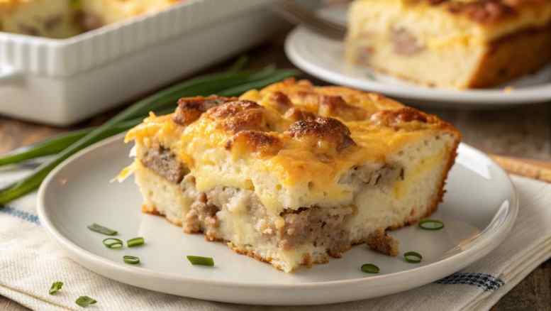 Sausage Egg and Cheese Casserole Recipe