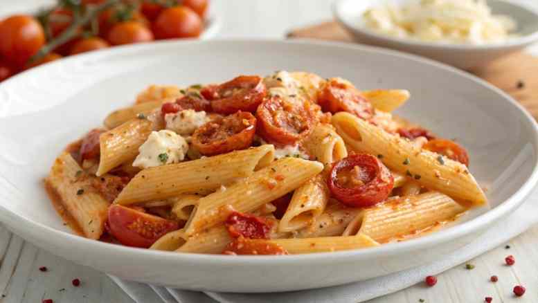 Feta Tomato Pasta Recipe
