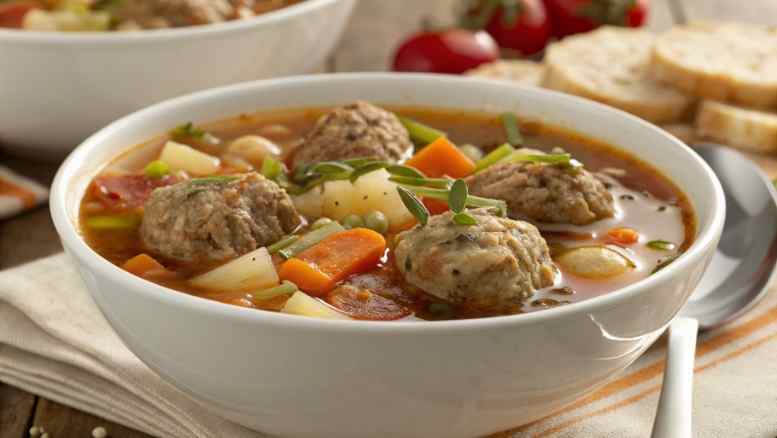 Meatball Soup Recipe