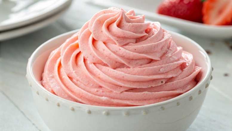 Strawberry Buttercream Frosting Recipe