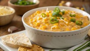 Cheesy Corn Dip Recipe